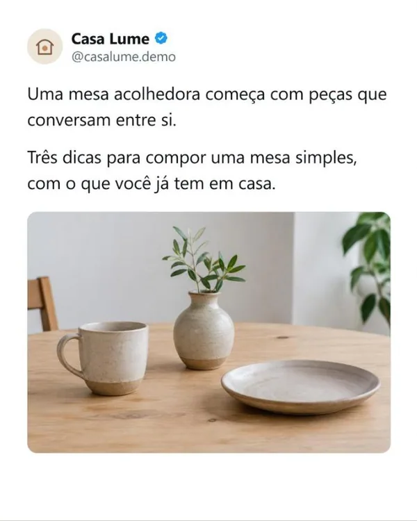 Carrossel agendado para Qui, 19:00